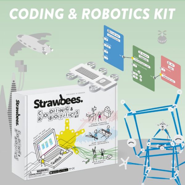 Strawbees Coding and Robotics Kit