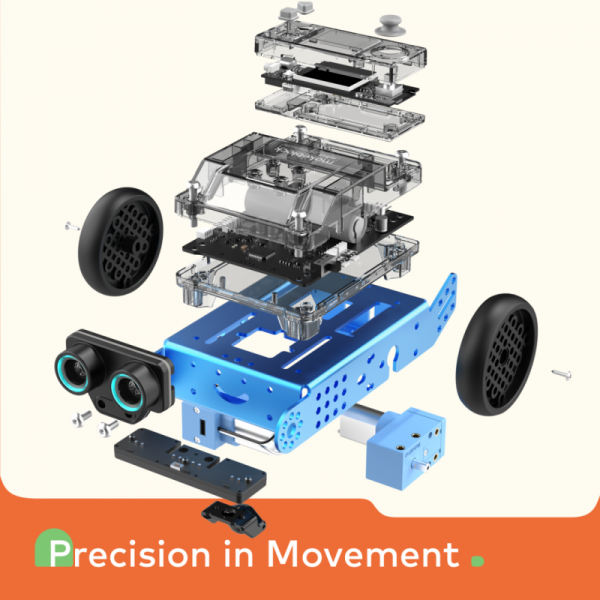 Makeblock mBot2 / Neo (with CyberPi) Coding Robot for Scratch, Python Wi-Fi, IoT, AI Programming - Image 3