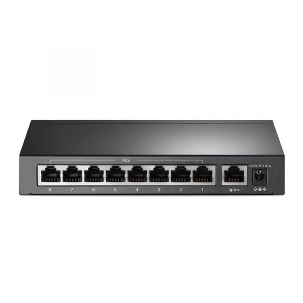 TP-Link TL-SF1009P — 9-Port 10/100Mbps Desktop Switch with 8-Port PoE+ - Image 3