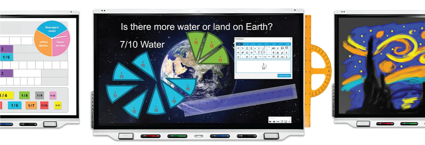 SMART Board 7000R Powerful teaching tools and content at your fingertips 01