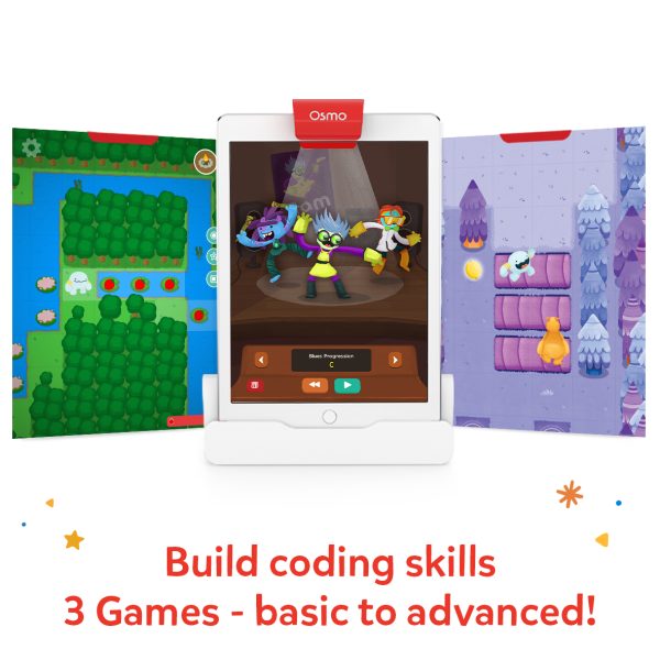 Osmo Coding Starter Kit for iPad - Build Coding Skills Block by Block for Kids of Ages 5-12 (Osmo Base Included) - Image 3