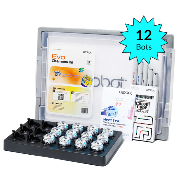 Ozobot Evo Classroom Kit - 12 Pack | Educational Toys for Kids