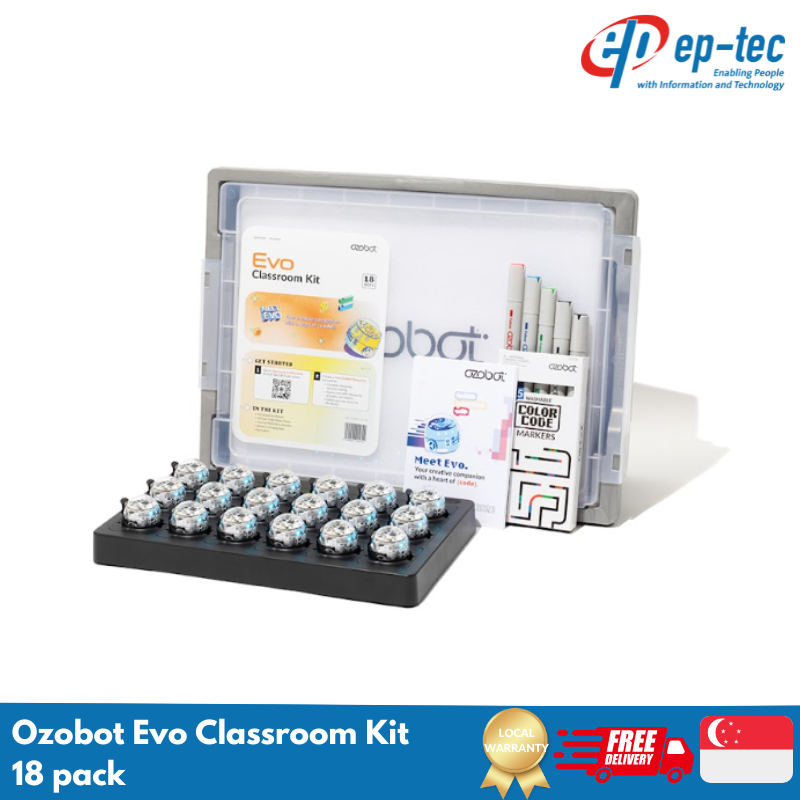 Ozobot Evo Classroom Kit 18-pack 