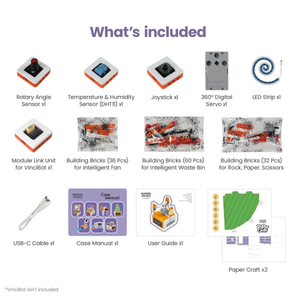MatataStudio Inventor Kit for Vincibot - Image 2