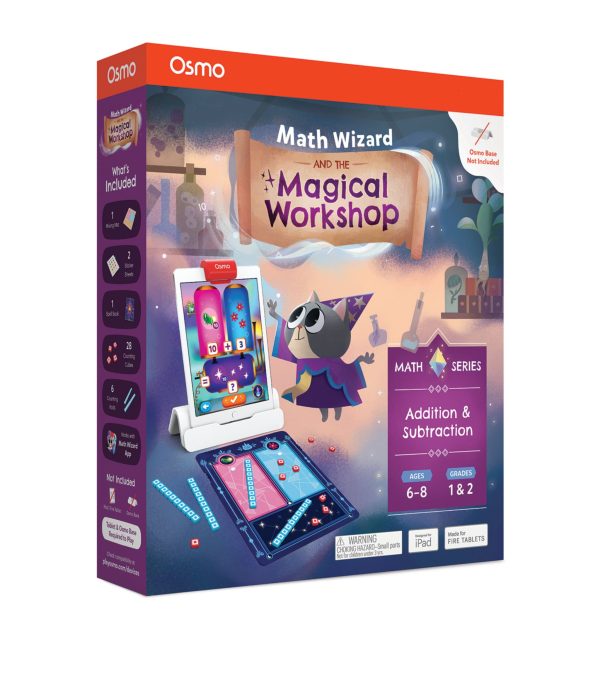 Osmo Math Wizard and the Magical Workshop for Kids (No Base)