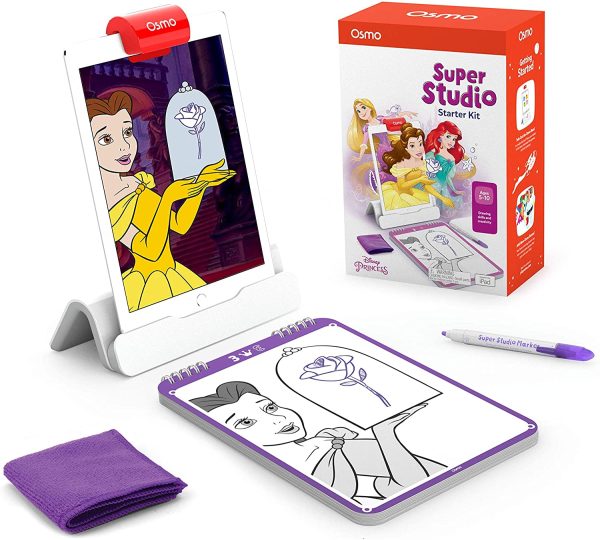 Osmo Super Studio Disney Princess Drawing Starter Kit for Kids of Ages 5-11(with Base) - Image 2