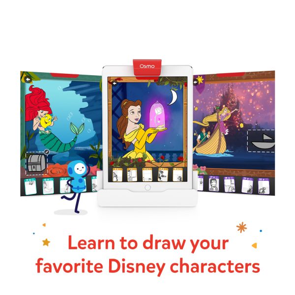 Osmo Super Studio Disney Princess Drawing Starter Kit for Kids of Ages 5-11(with Base) - Image 3