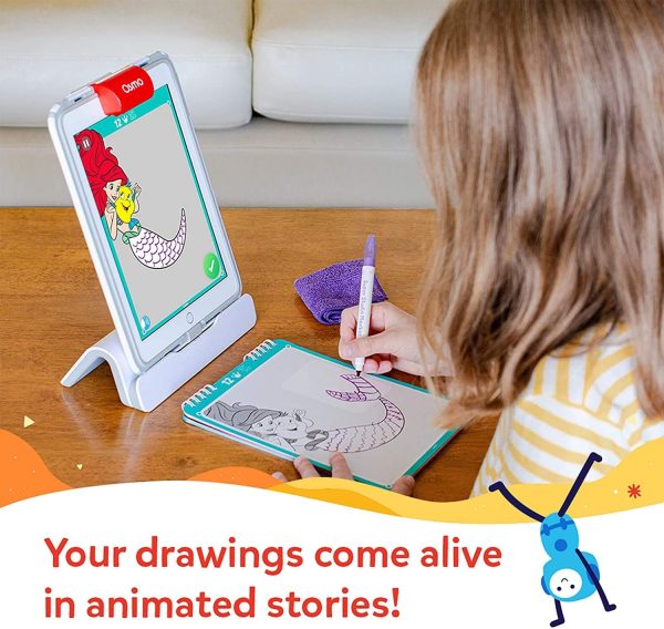 Osmo Super Studio Disney Princess Drawing Starter Kit for Kids of Ages 5-11(with Base) - Image 4