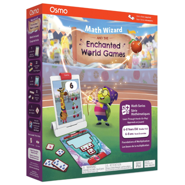 Osmo Math Wizard and The Enchanted World Games for Kids (No Base)