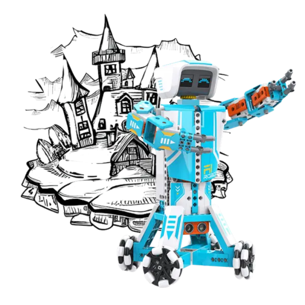 WhalesBot AI Module 2s Scratch, C, and Python Coding Kit with Motion Control & 12 Robotic Courses STEM Education for Kids ages 8+ - Image 2