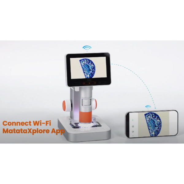 MatataStudio MX2-AS Digital Microscope 4.3inch USB WiFi Connection w/ SDCard - Image 7