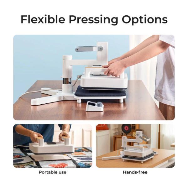 xTool Heat Press Machine for T-shirts, HTV, Sublimation and DTF Transfers - Image 3