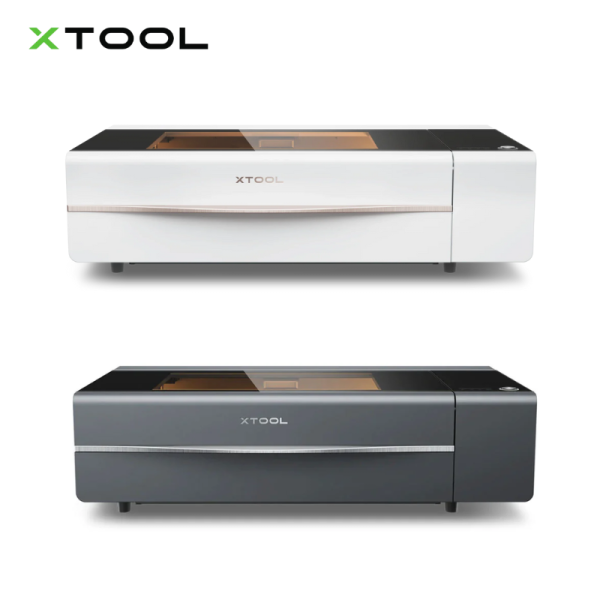 xTool P2S 55W CO2 Laser Cutter Smart Desktop CO2 Laser Engraver and Cutter Machine, Dual Smart 16MP Cameras