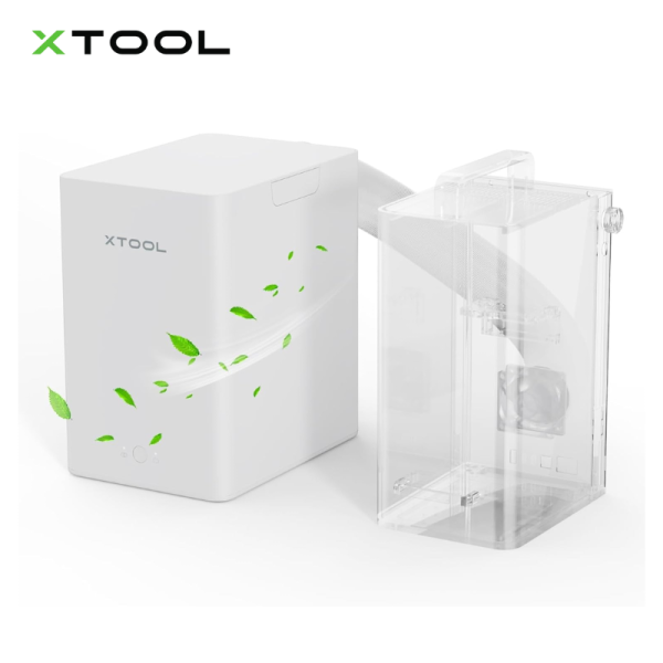 xTool F1 Desktop Smoke Air Purifier, Fume Extractor with 3-layer filtration, Hepa Portable Air Purifier for xTool F1 Laser Engraver