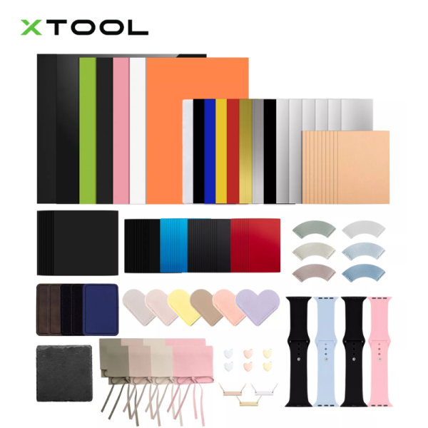 xTool F1 Material Explore Kit (137pcs)