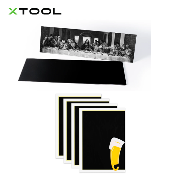 xTool Laser Engraving Photo Paper and Black Laser Engraving Marking Paper