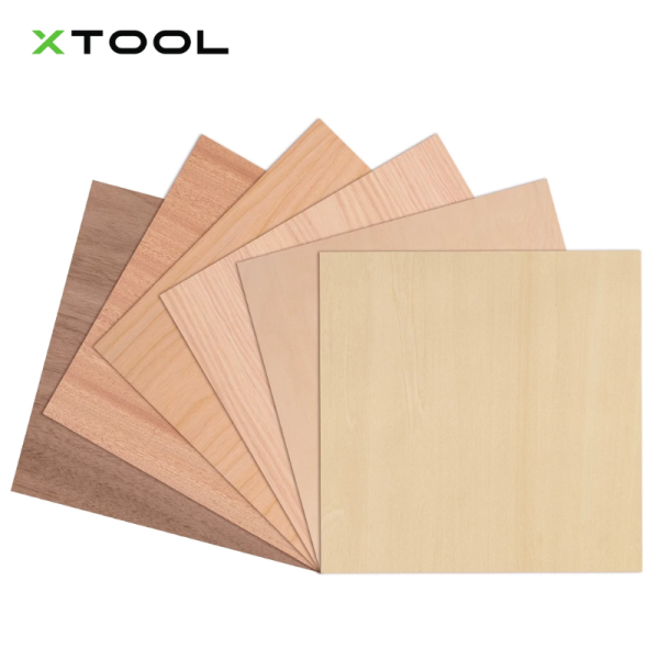 xTool 1/8" Plywood Sheets Trial Kit (18pcs)