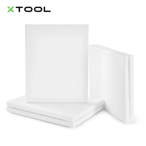 xTool Stretched White Blank Canvas (5pcs) 8" x 10"