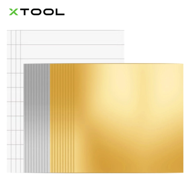 xTool Gold and Silver Foil Transfer Paper (20pcs)