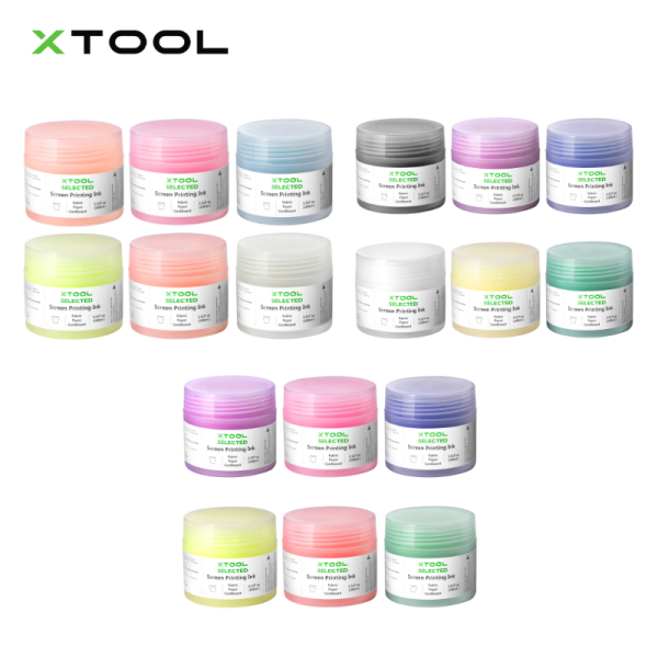 xTool Screen Printing Ink Set (6 Colors)