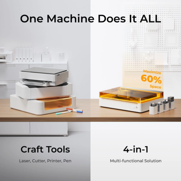 xTool M1 Ultra: The World's First 4-in-1 Craft Machine Smart Cutting Machine for 1000+ Materials for All Occasion - Image 2