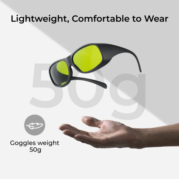 xTool Laser Safety Goggles for 316nm-450nm & 900nm-1080nm Lasers - Image 3