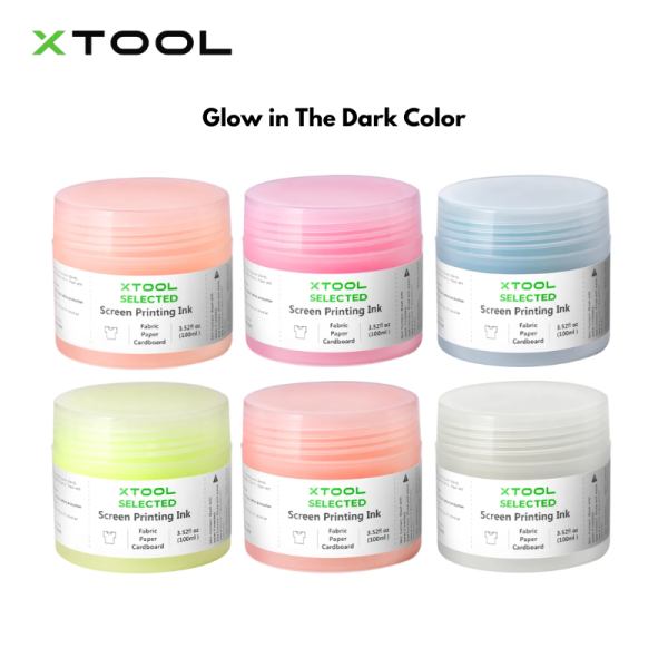 xTool Screen Printing Ink Set (6 Colors) - Image 4