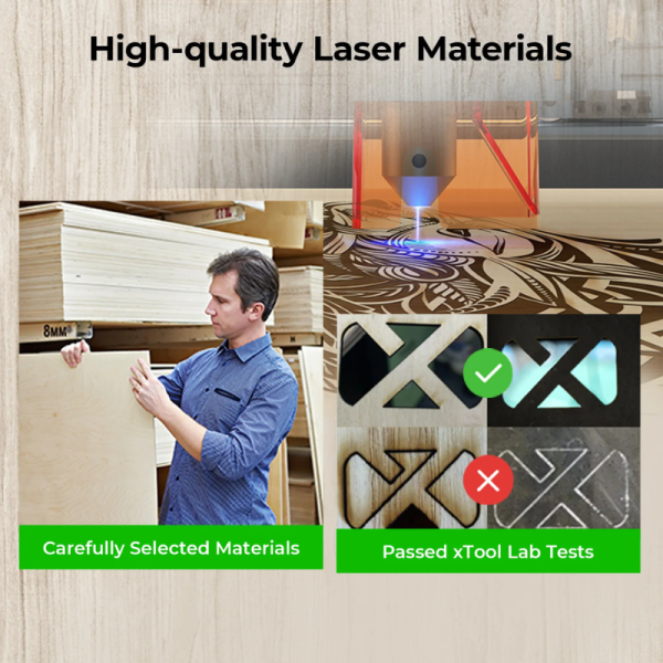 xTool Laser Material Explore Kit (111pcs) - Image 4