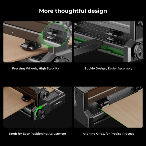 xTool Automatic Conveyor Feeder for xTool P2S & P2 and Conveyor Rail for xTool P2_ClassIV - Image 7