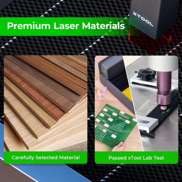 xTool Ultimate Laser Material Kit (159pcs) - Image 2