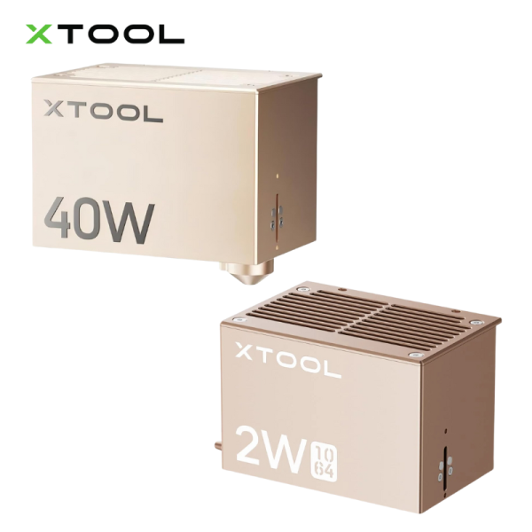 xTool S1 40W Laser Module for xTool S1 Laser Engraver & xTool S1 1064nm Infrared Laser Module for xTool S1 Laser Engraver