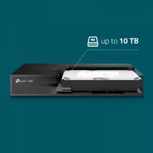 TP-Link VIGI NVR1008 — VIGI 8 Channel Network Video Recorder - Image 5