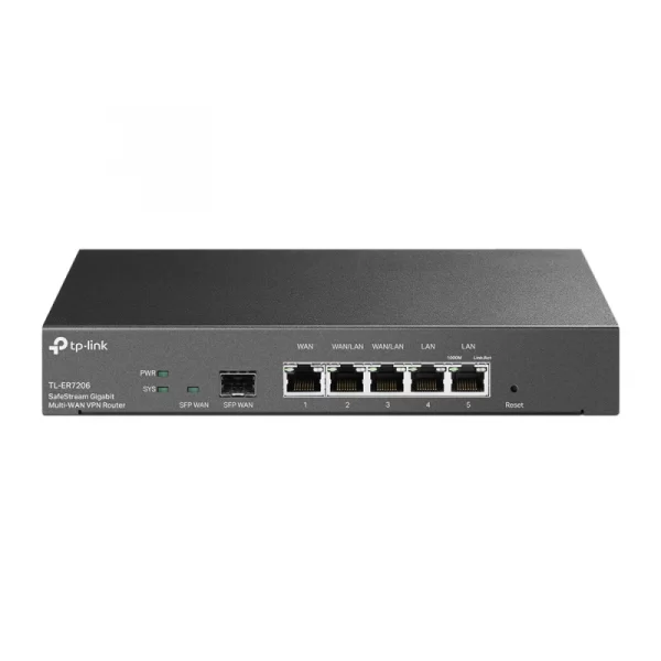 TP-Link - TL-ER7206 — SafeStream Gigabit Multi-WAN VPN Router