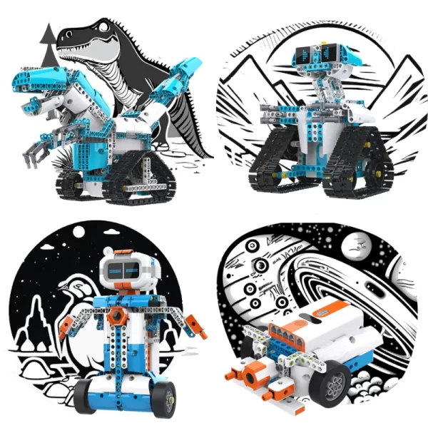 WhalesBot E7 Pro 12-in-1 STEM APP Coding Robot Kit Scratch Programming for Kids Ages 8+ - Image 8